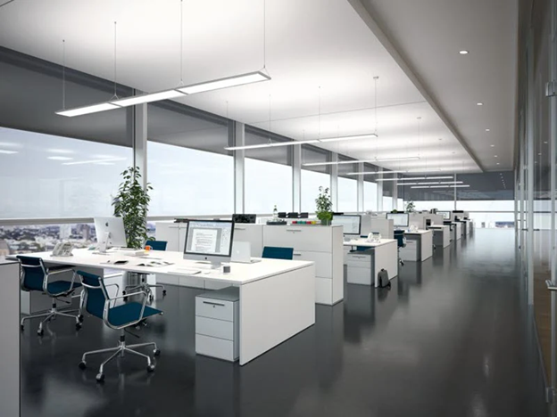 Lighting in Larger Offices