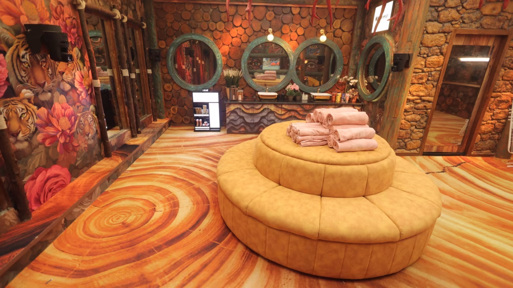 “Mirrors in Bigg Boss house blending function with dramatic design