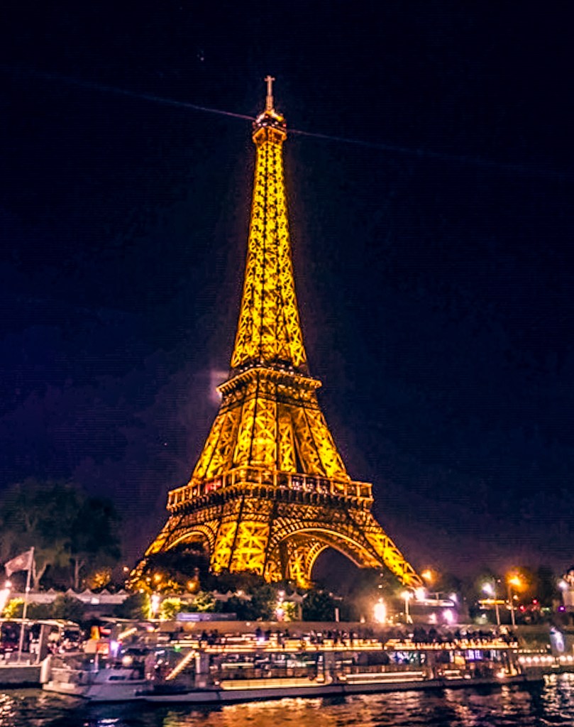 The Eiffel Tower relies on a network of interconnected triangles, distributing weight and providing the structural integrity needed to support its massive form