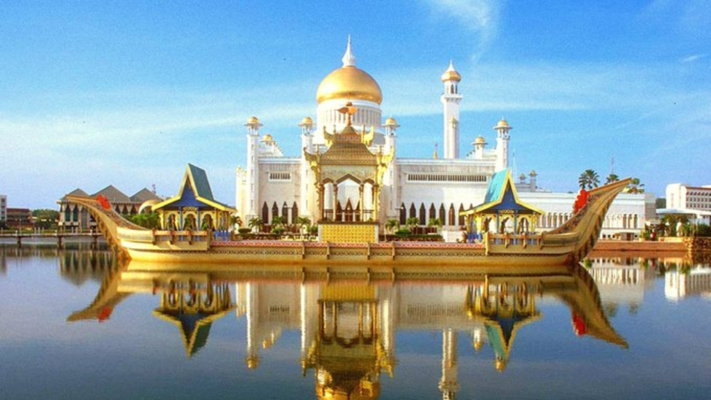 Istana Nurul Iman, the world’s largest residential palace in Brunei.