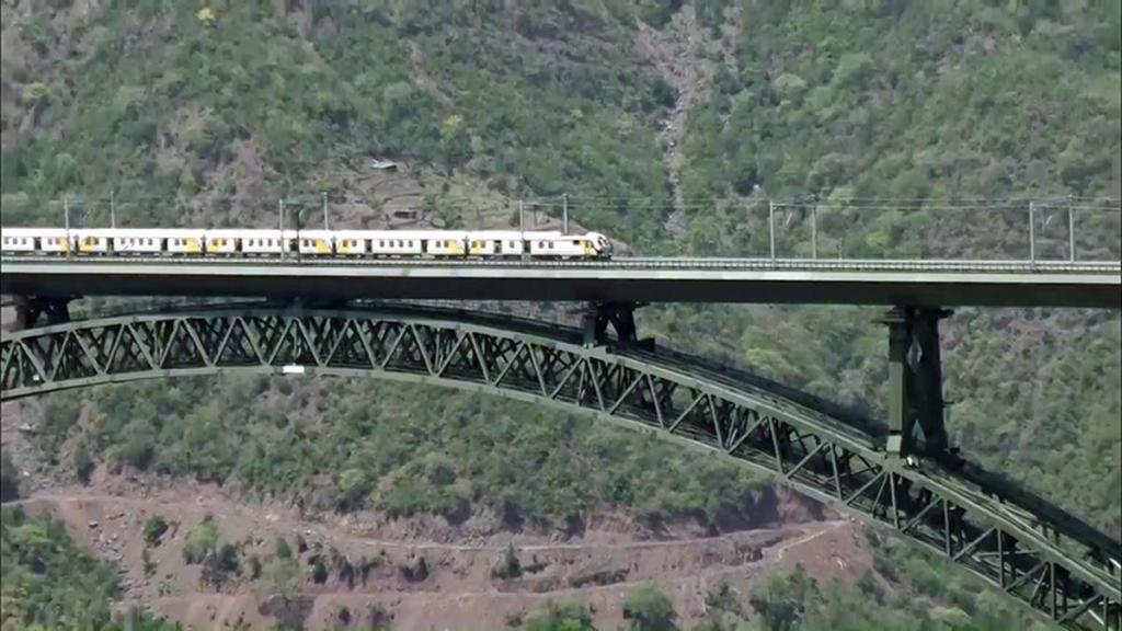 Chenab Bridge India's tallest rail connectivity bridge