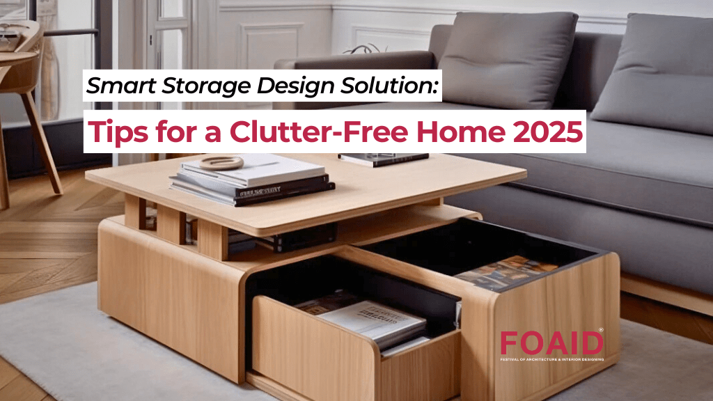 Smart Storage Design Solution: Tips for a Clutter-Free Home 2025